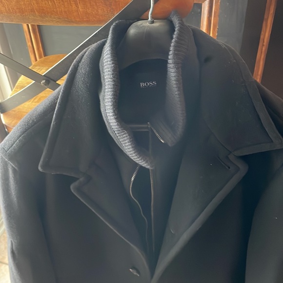 Hugo Boss Mens Winter Dress Coat - Picture 3 of 6